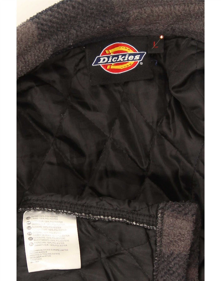 Dickies Herren-Lumberjack-Flanellhemd, groß, marineblau, kariert, Polyester