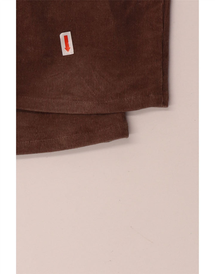 Benetton Damen Slim Fit Cordhose W32 L32 Braun