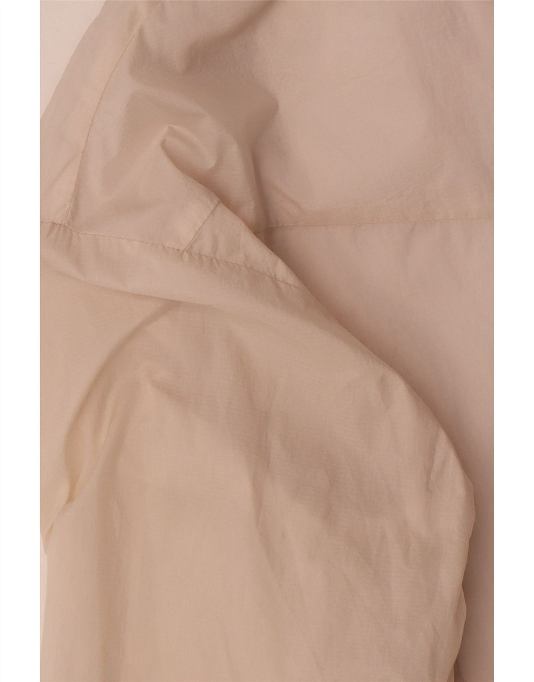 Puma Womens Hooded Oversized Rain Jacket UK 6 XS Off White Nylon