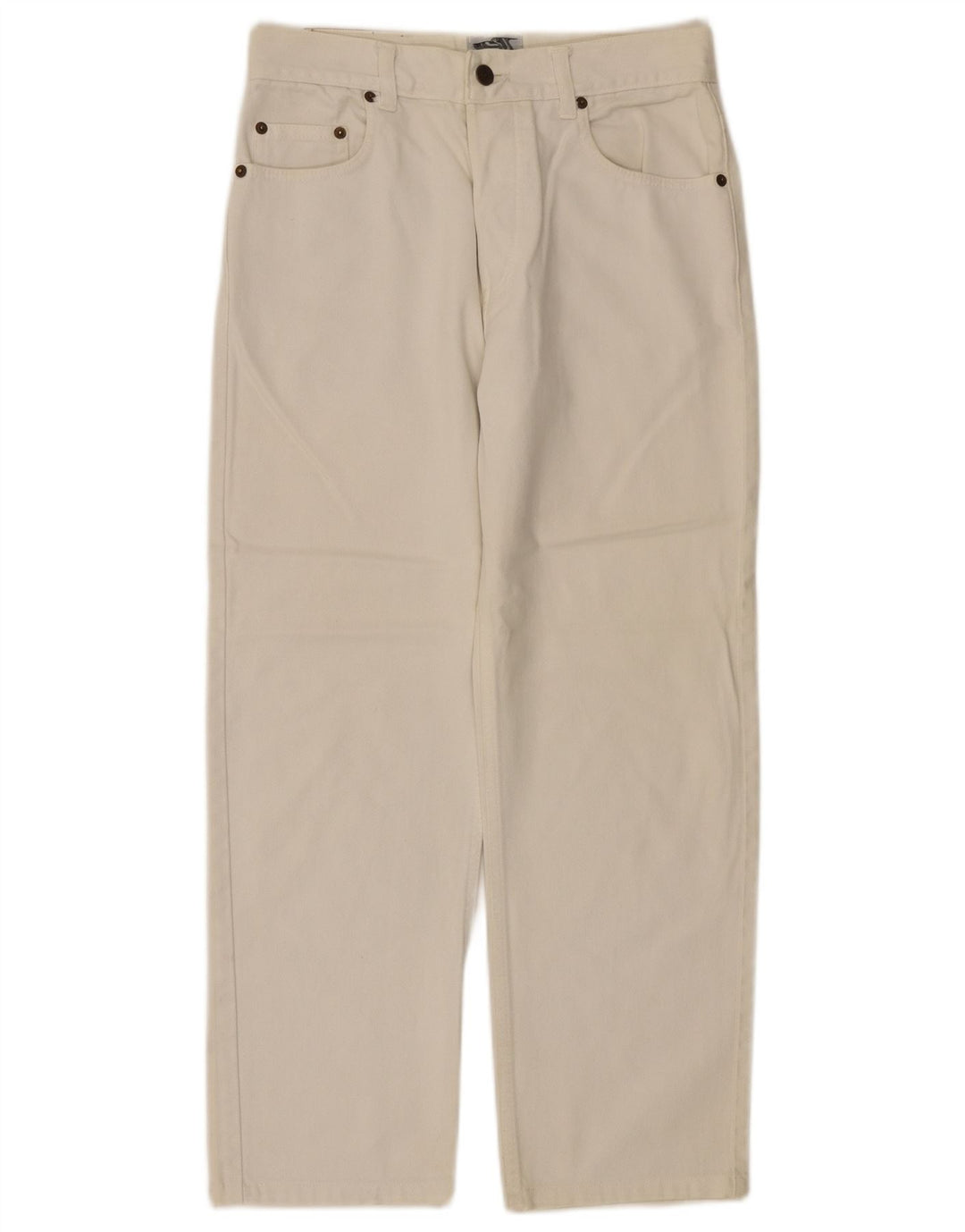 Uniform Damen Straight Jeans W28 L26 Weiß