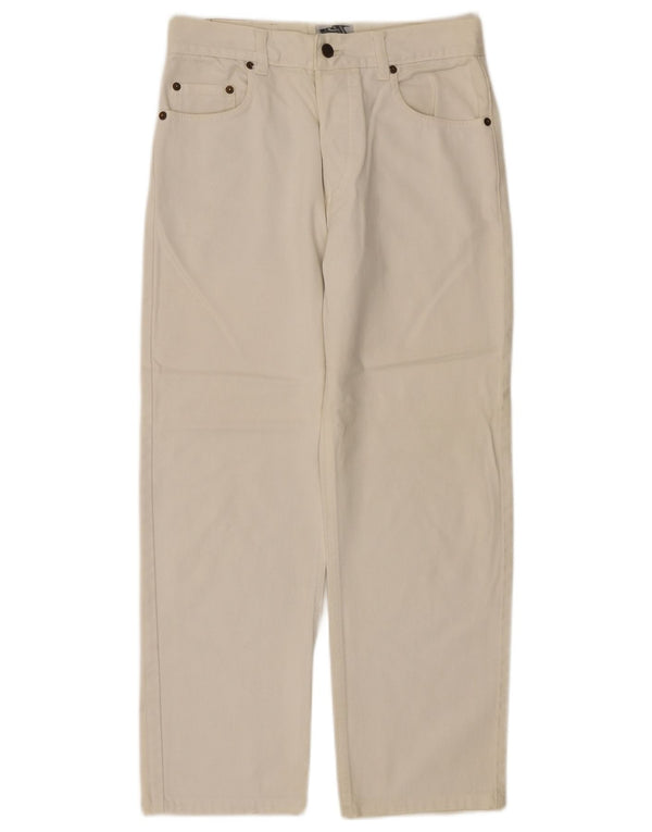 Uniform Damen Straight Jeans W28 L26 Weiß