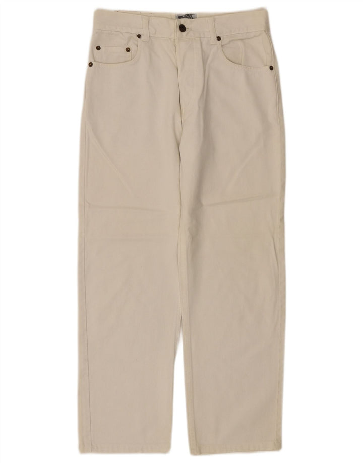 Uniform Damen Straight Jeans W28 L26 Weiß