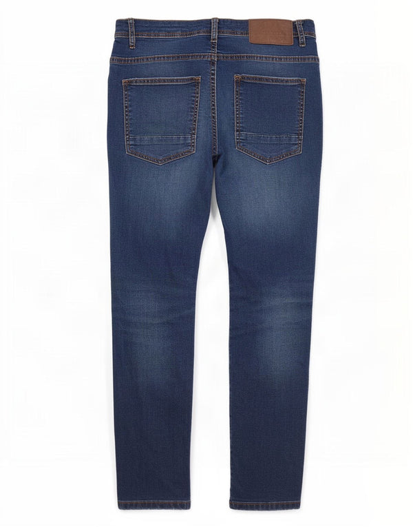 Zara Mens Slim Jeans EU 42 Large W32 L29 Blue Cotton