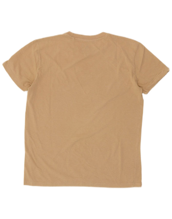 Grand & Hills Grafik-T-Shirt für Jungen, 14–15 Jahre, beige Baumwolle