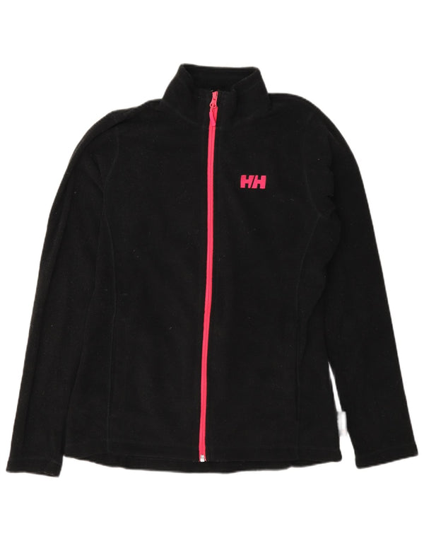 Helly Hansen Damen Fleecejacke UK 16 Large Schwarz Polyester