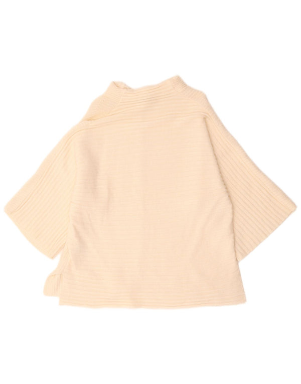Marks & Spencer Damen-Pullover mit Rollkragen, Gr. 10, Größe S, gebrochenes Weiß