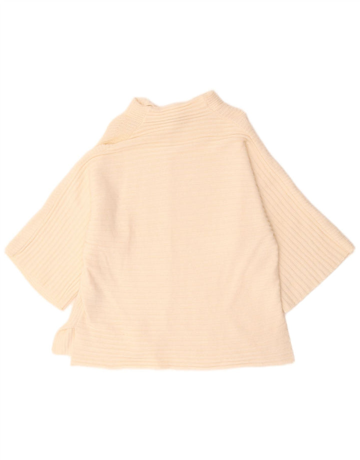 Marks & Spencer Damen-Pullover mit Rollkragen, Gr. 10, Größe S, gebrochenes Weiß
