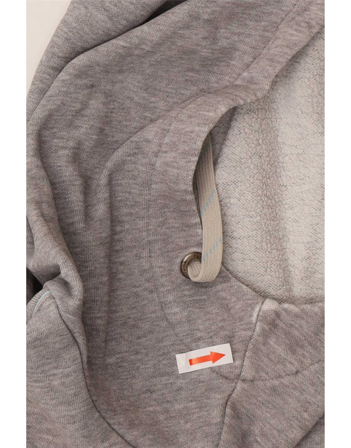 Puma Herren Graphic Hoodie Pullover Mittelgrau meliert