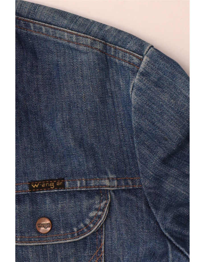 Wrangler Herren Jeansjacke UK 38 Mittelblau