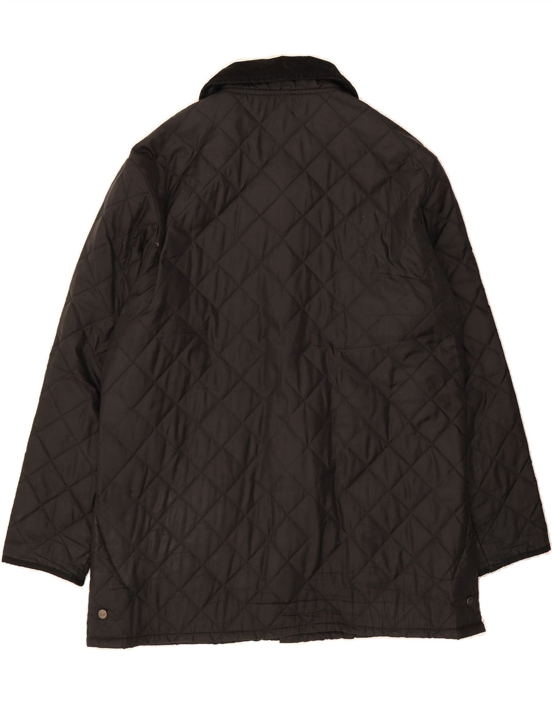 CHRISTIAN BERG Mens Quilted Jacket UK 44 2XL Black Polyester Vintage Christian Berg and Second-Hand Christian Berg from Messina Hembry 