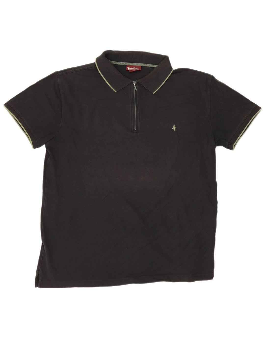 Marlboro Classics Herren Poloshirt 3XL Schwarz Baumwolle