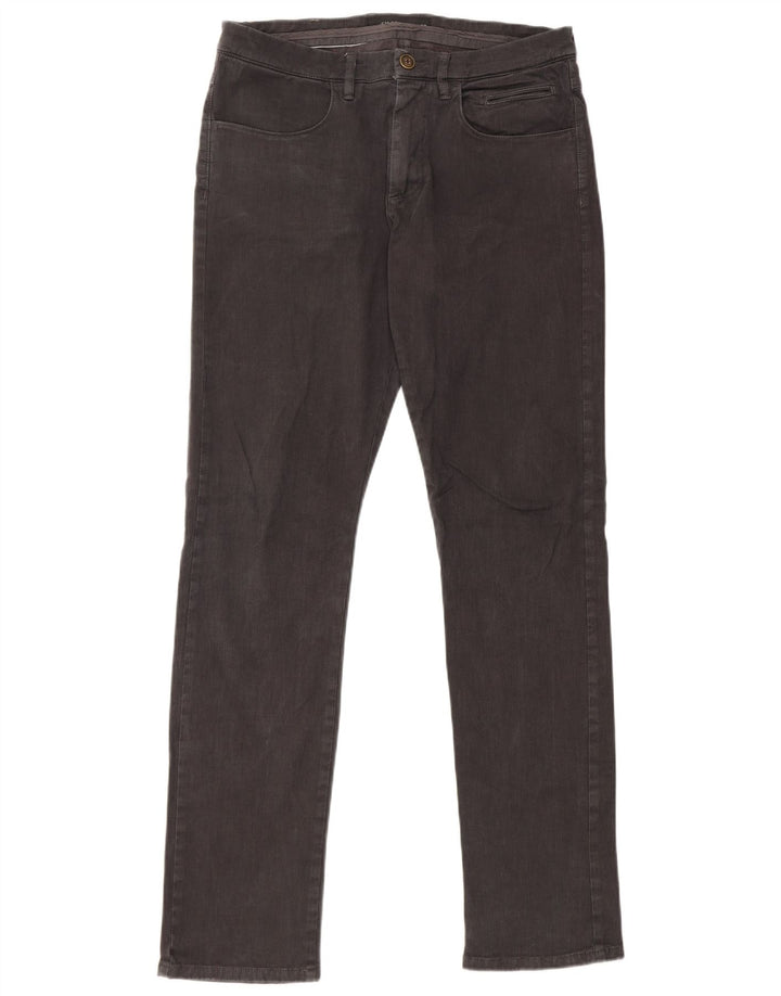 SIVIGLIA Herren Slim Jeans W32 L34 Graue Baumwolle