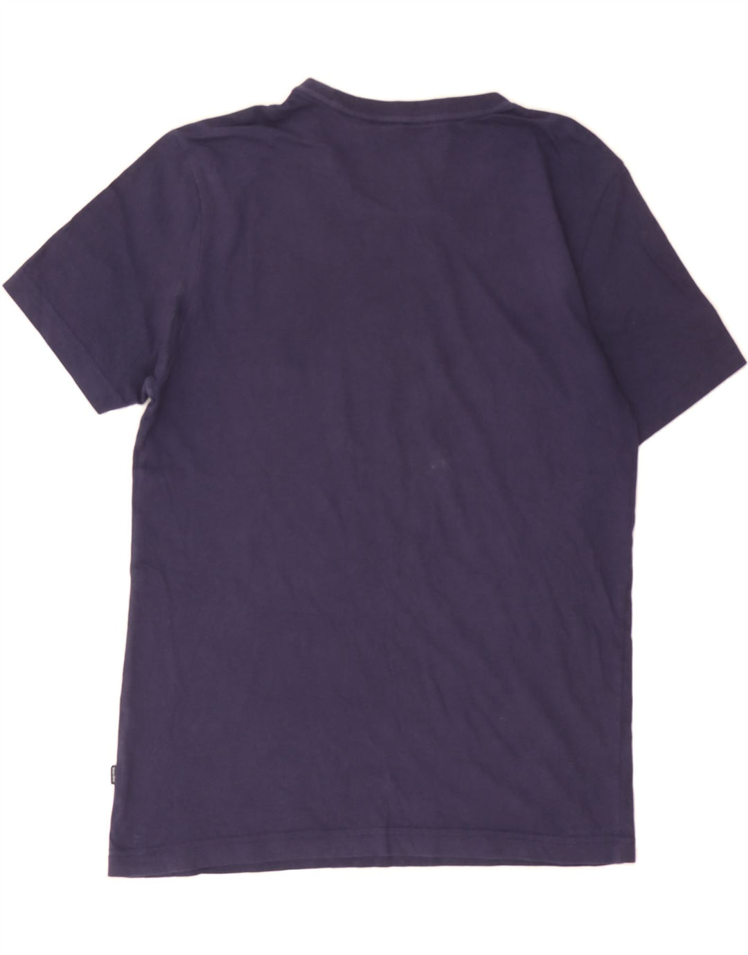 PUMA Mens Graphic T-Shirt Top Small Navy Blue Cotton Vintage Puma and Second-Hand Puma from Messina Hembry 