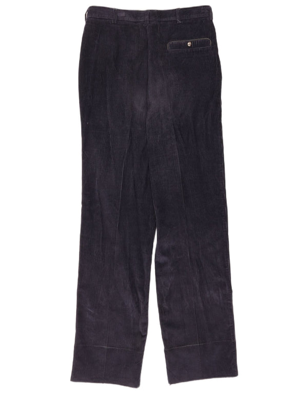 POP 84 Herren gerade Cordhose IT 48 Medium W30 L34 Marineblau
