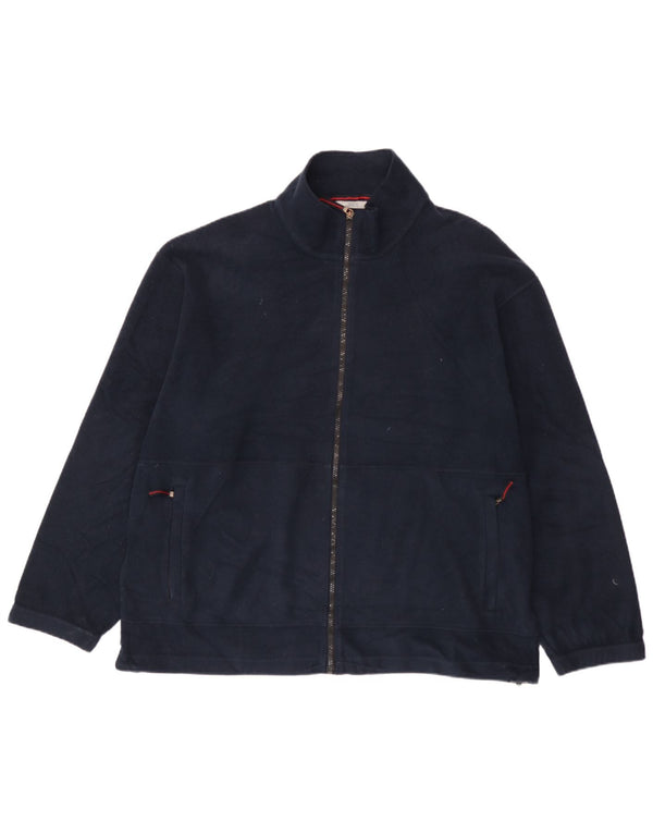 Marks & Spencer Herren Fleecejacke UK 42 XL Marineblau Polyester