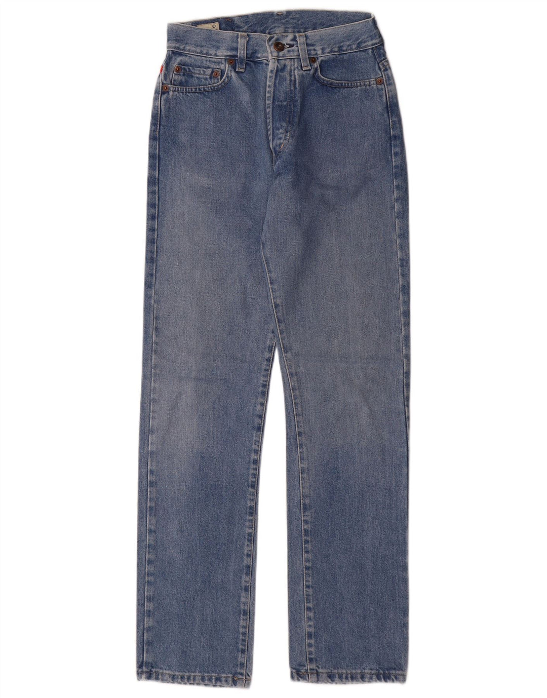 CHARRO Womens Straight Jeans W26 L32 Blue Cotton