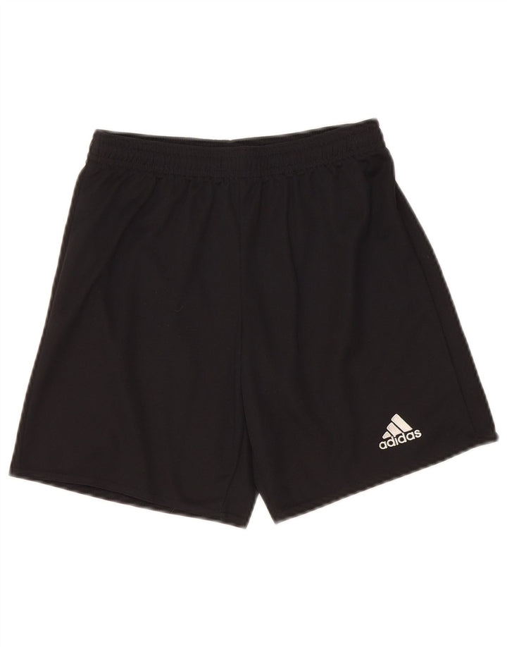 Adidas Jungen Climalite Sportshorts 9–10 Jahre, schwarzes Polyester