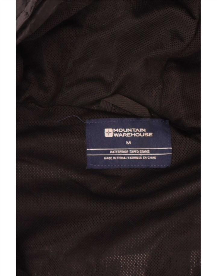 Mountain Warehouse Herren-Windbreakerjacke mit Kapuze, UK 38, Mittelschwarz