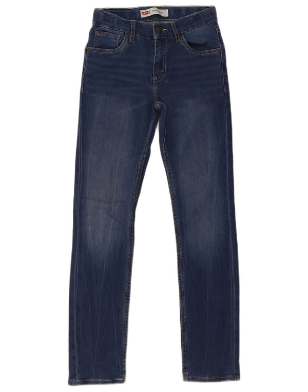 Levi's Mädchen 510 Skinny Jeans 11–12 Jahre W26 L28 Marineblaue Baumwolle
