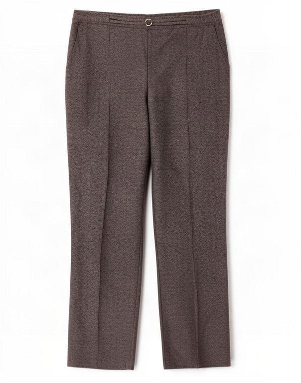Marks & Spencer Damen Chinohose UK 14 Large W34 L28 Grau meliert