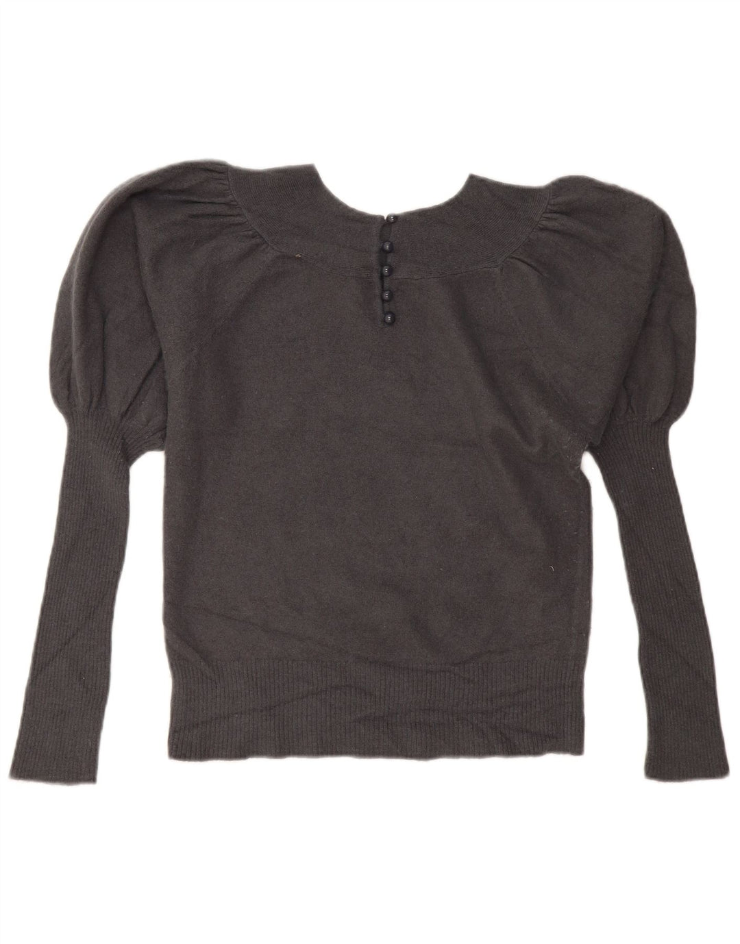 French Connection Damen-Pullover mit U-Boot-Ausschnitt, Gr. 14, Größe L, Grau Angora