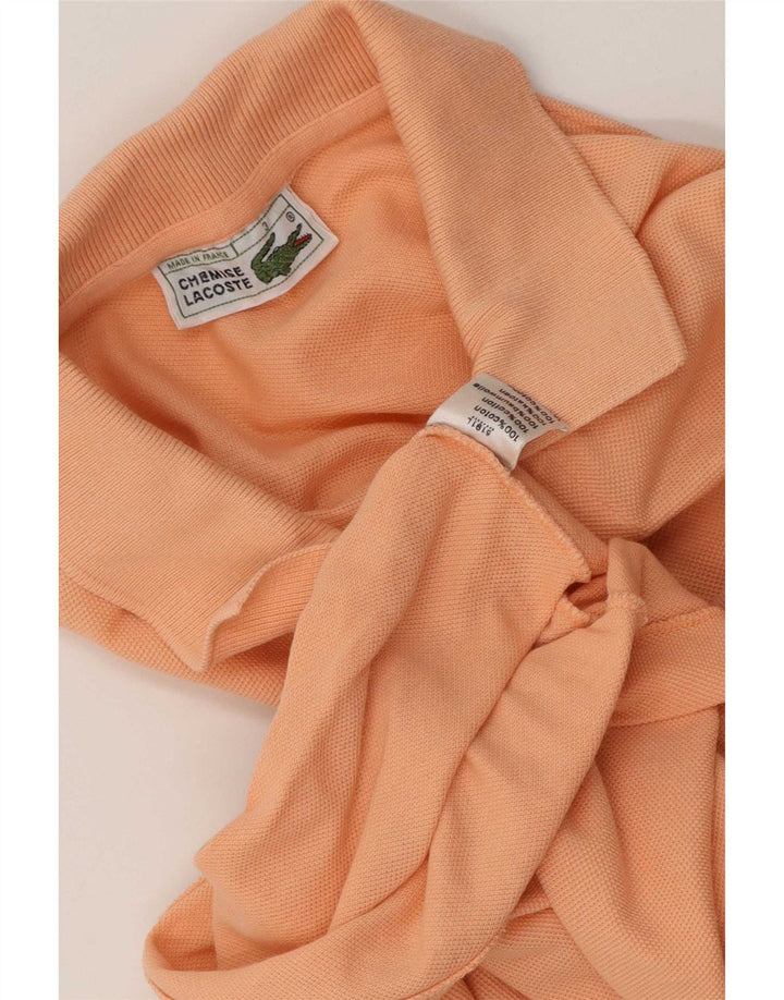 Lacoste Herren-Poloshirt, Größe 3, klein, rosa Baumwolle