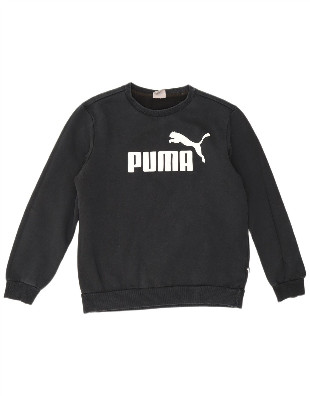 Puma Herren Grafik-Sweatshirt-Pullover, mittelmarineblaue Baumwolle