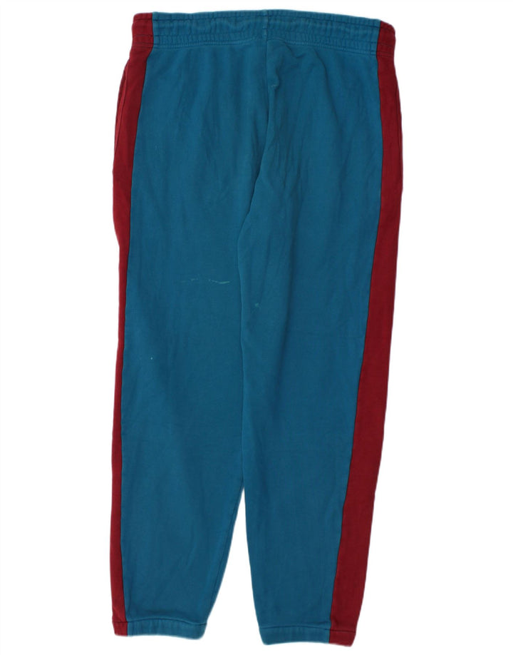 Nike Herren-Trainingshose, Jogginghose, Mittelblau, Colourblock-Baumwolle