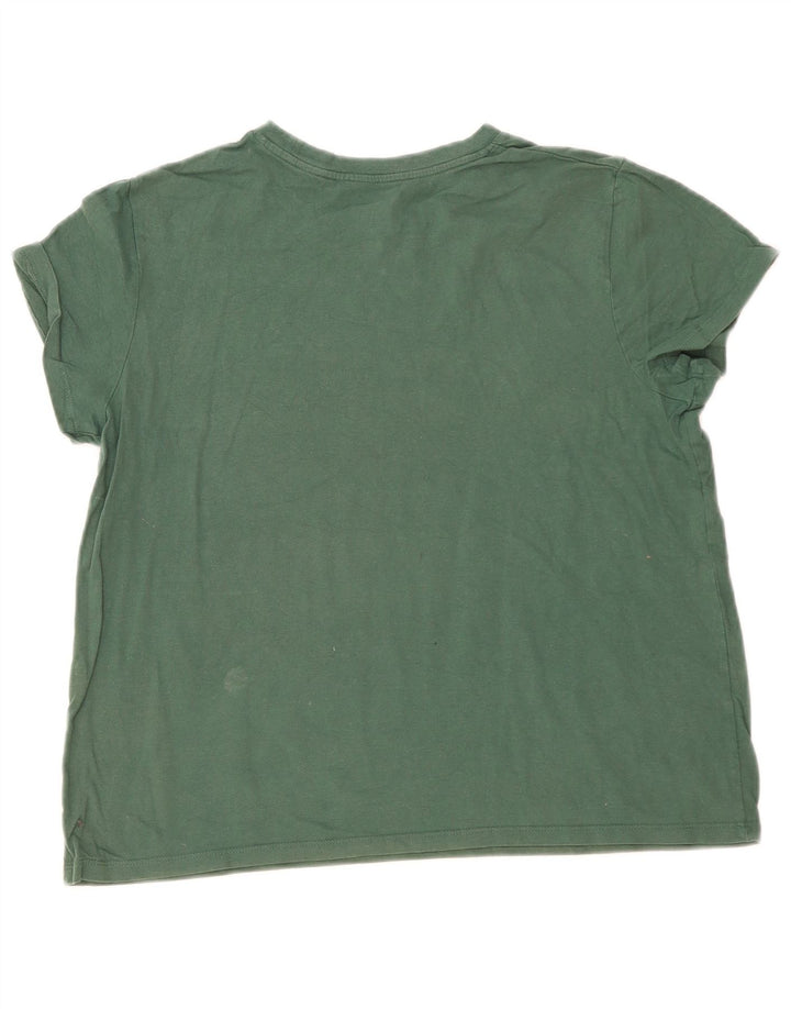 Levi's Damen T-Shirt Top UK 16 Large Grün