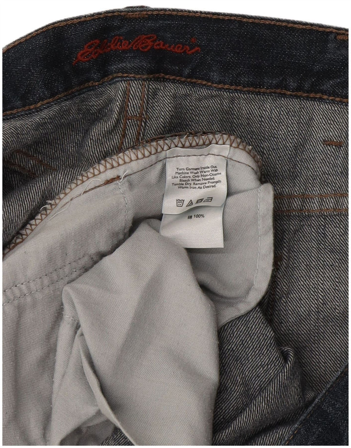 Eddie Bauer Herren Straight Jeans W40 L30 Blaue Baumwolle