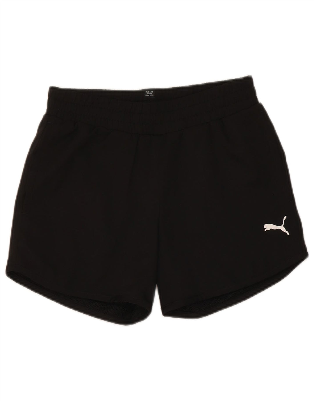 Puma Mädchen Sportshorts 13–14 Jahre, schwarzes Polyester