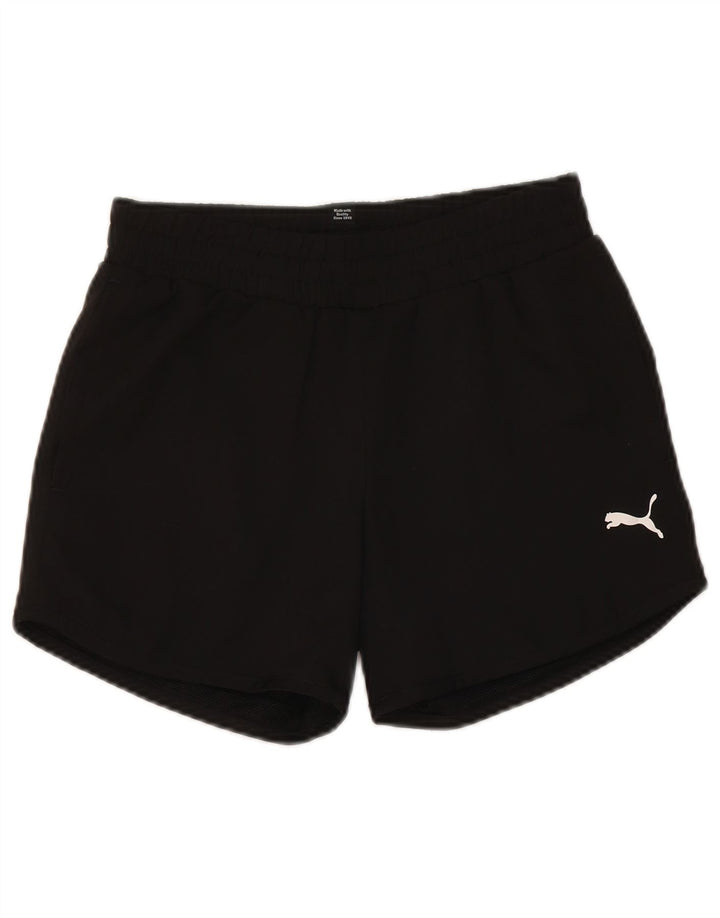 Puma Mädchen Sportshorts 13–14 Jahre, schwarzes Polyester