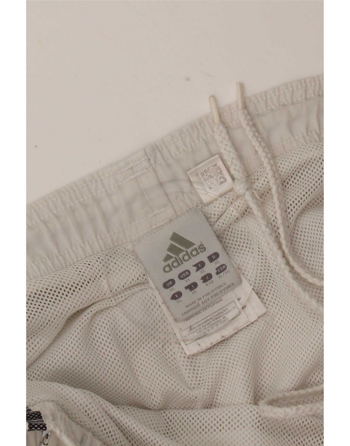 Adidas Herren Bermuda Sport Shorts XL Weiß Polyester