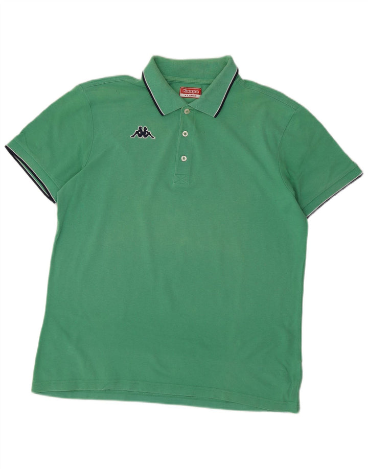 Kappa Herren Poloshirt XL Grün