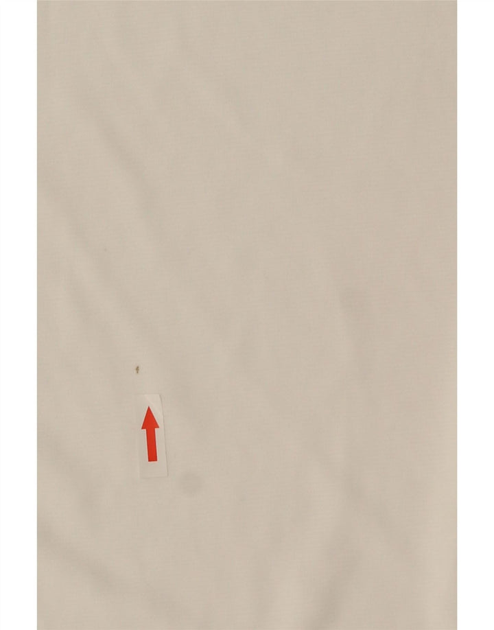 Russell Athletic Herren-Top mit Grafik, groß, weißes Farbblock-Polyester