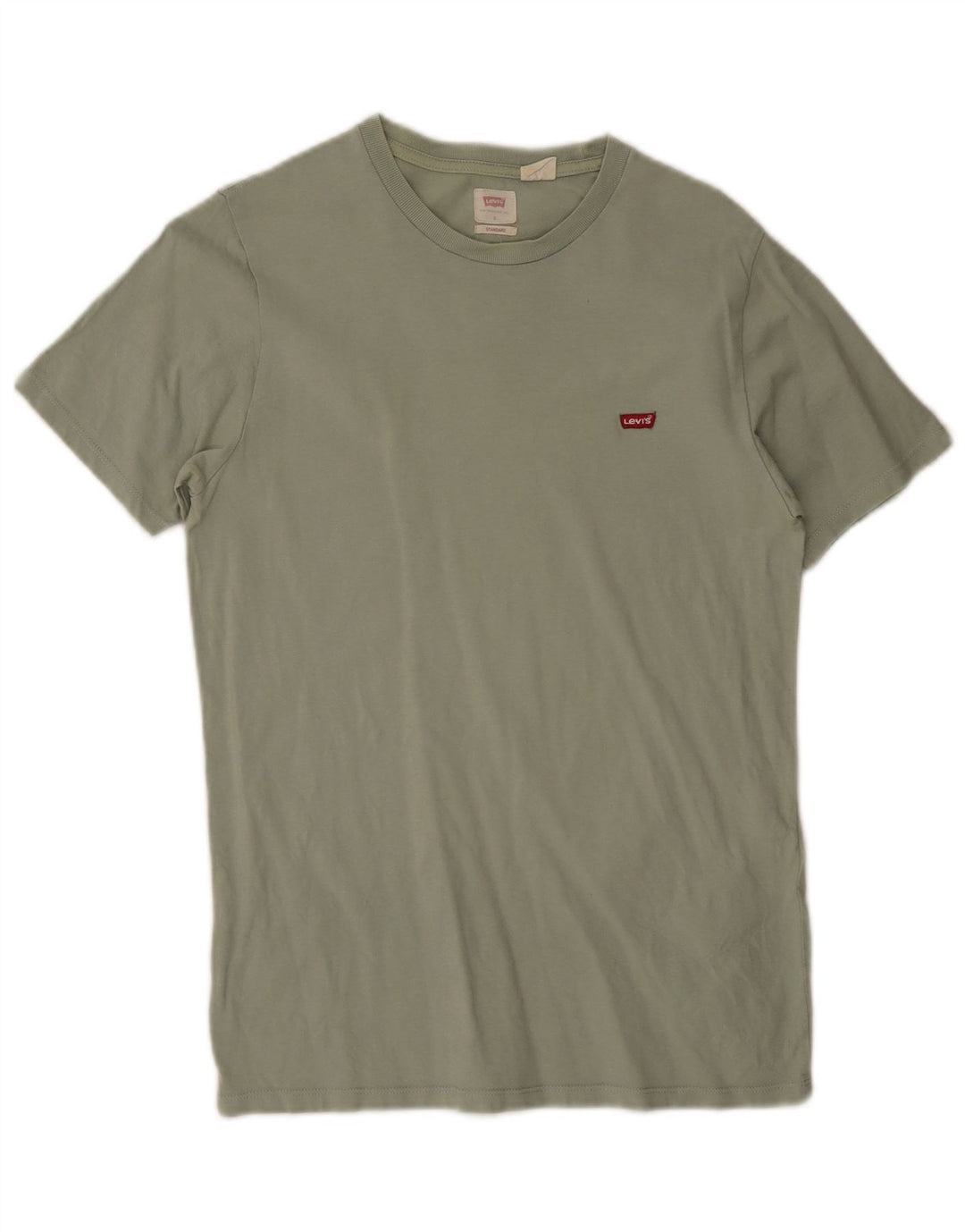 Levi's Herren Standard T-Shirt Top Small Grün Baumwolle