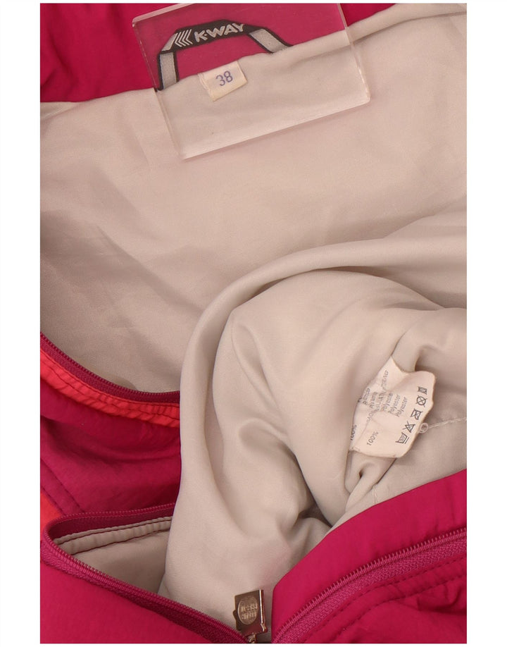 K-Way Womens Graphic Oversized Ski Jumpsuit EU 38 Mittelrosa Polyamid