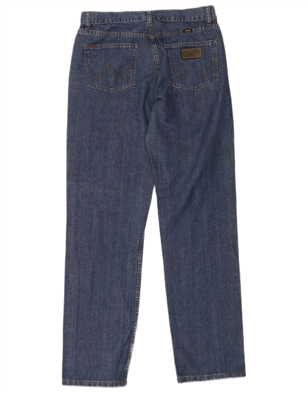 Wrangler Herren Straight Jeans W34 L33 Blaue Baumwolle