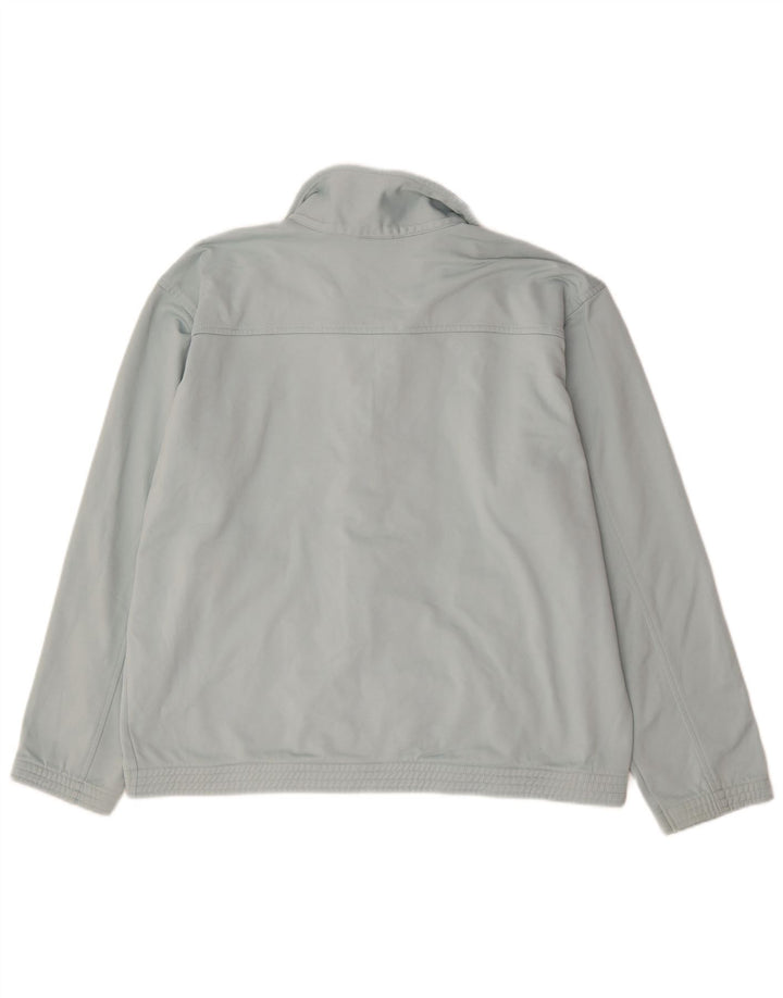 Champion Herren-Trainingsanzug-Top-Jacke, großes blaues Polyester