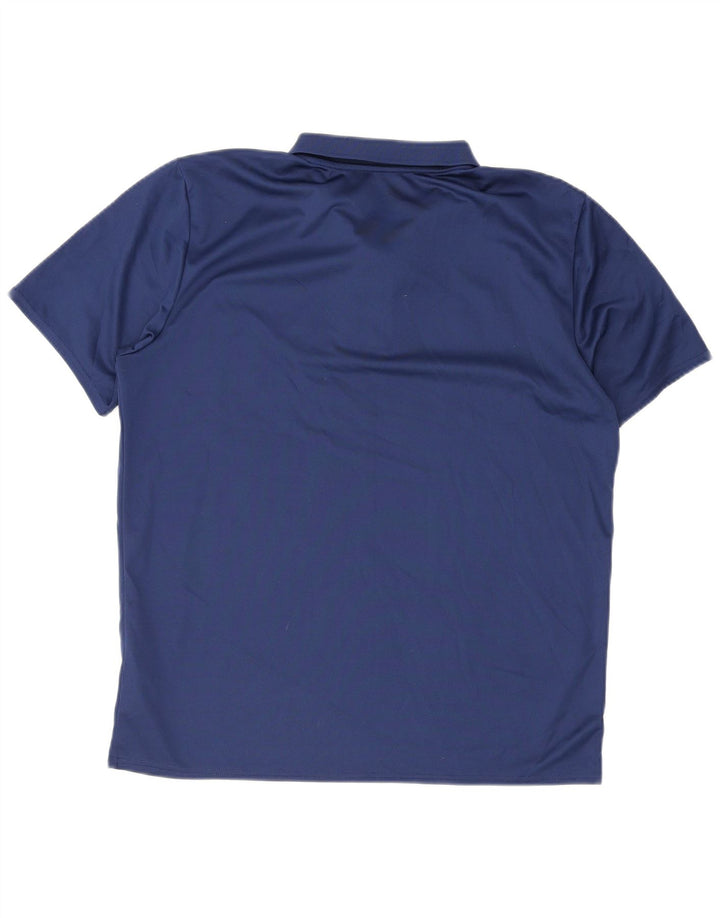 Umbro Herren Poloshirt XL Marineblau Polyester
