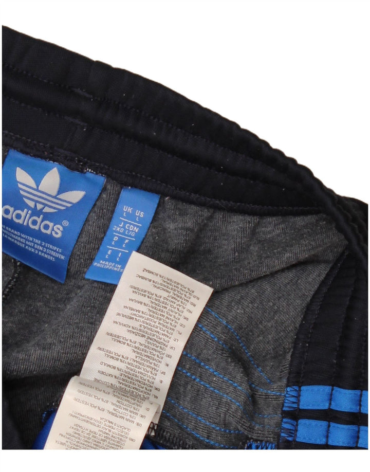 Adidas Herren-Sportshorts, groß, marineblau, Polyester