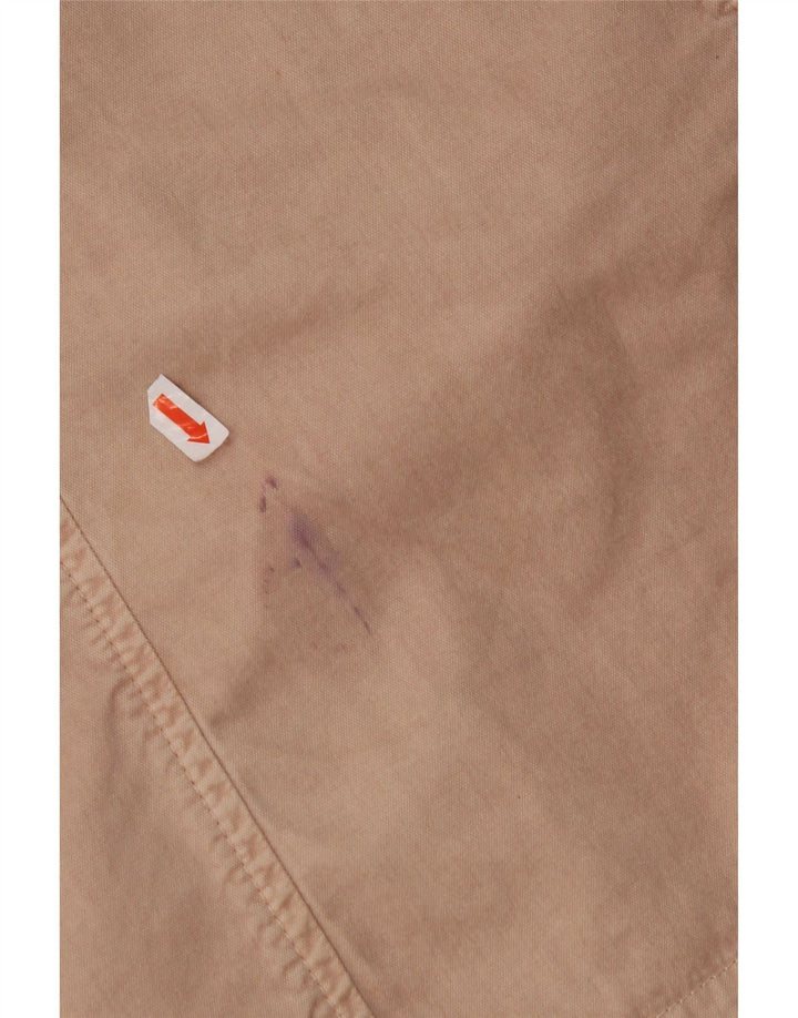 DONDUP Damen Bomberjacke IT 52 2XL Beige Baumwolle