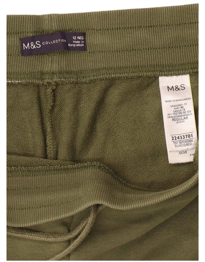 Marks & Spencer Damen-Trainingshose, Jogginghose, Gr. 12, mittleres Khaki