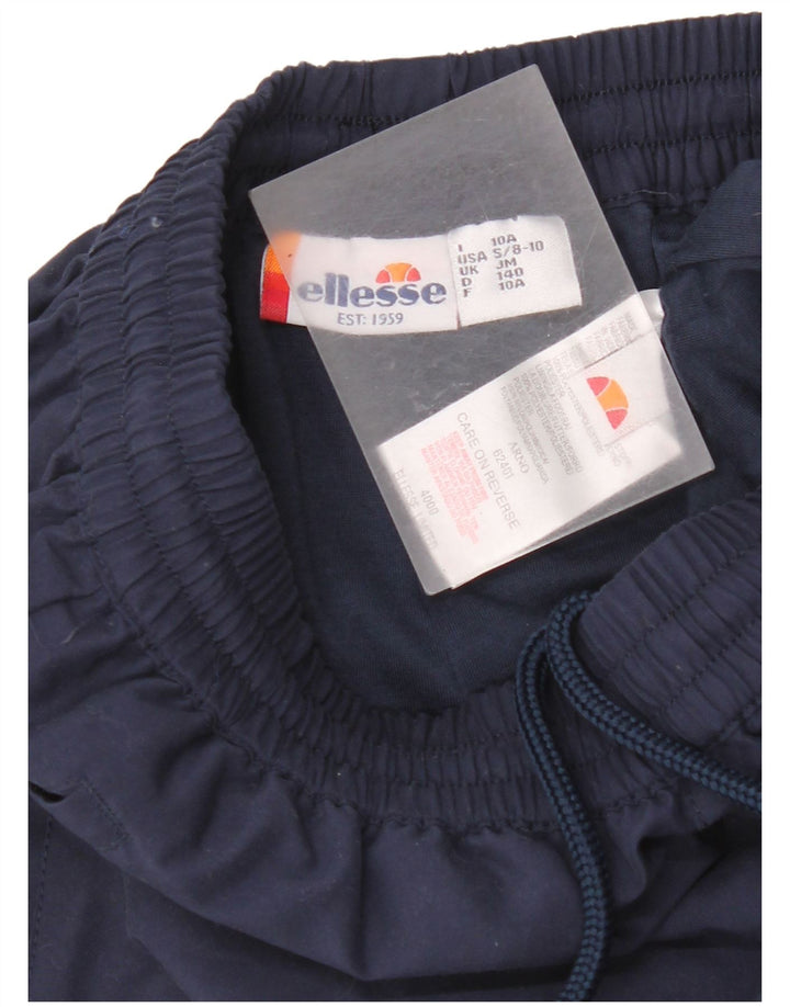 Ellesse Mädchen-Trainingshose, 9–10 Jahre, marineblaues Polyester