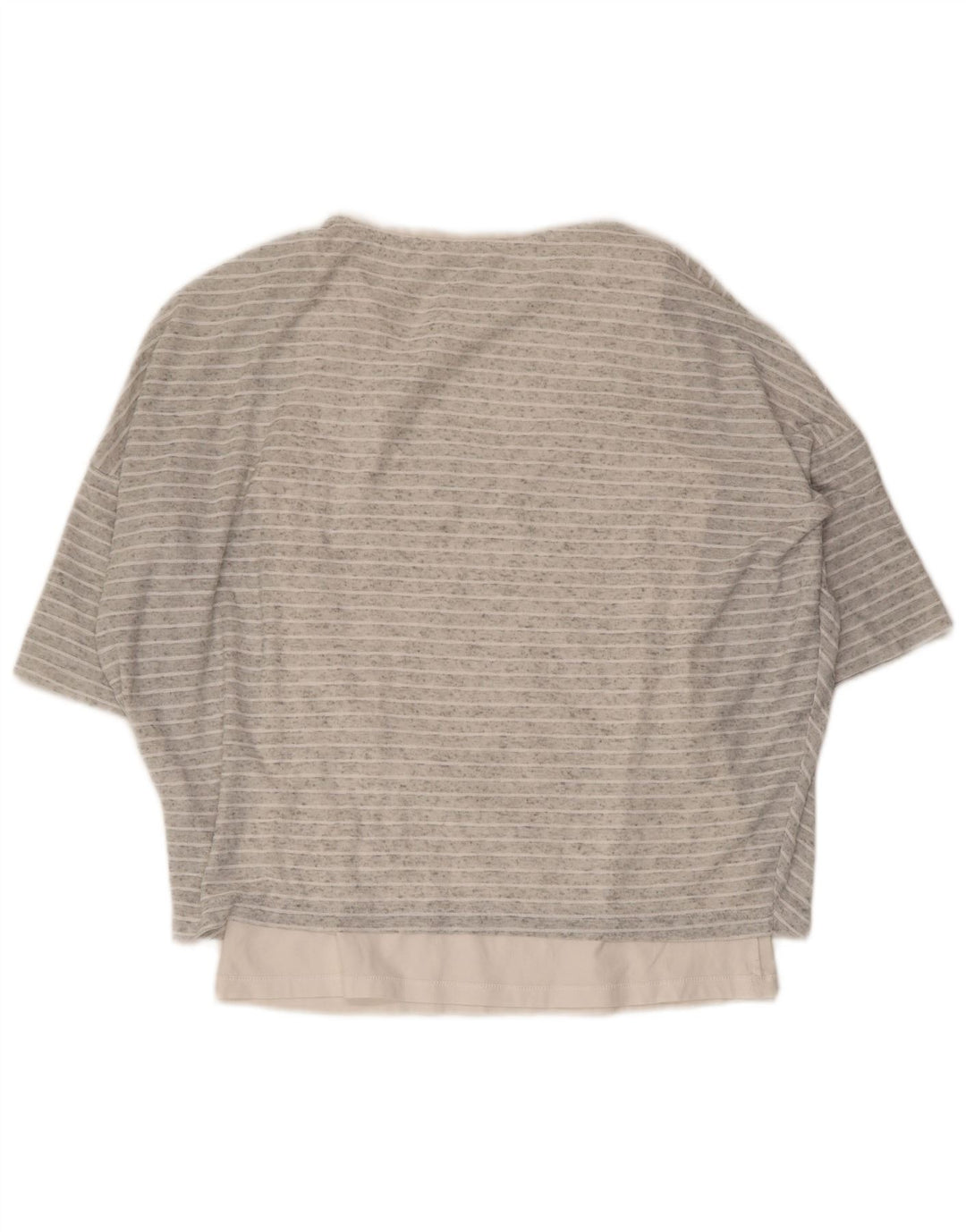 PHASE EIGHT Damen-Blusenoberteil mit lockerer Passform, Gr. 10, Größe S, Grau, Nadelstreifen