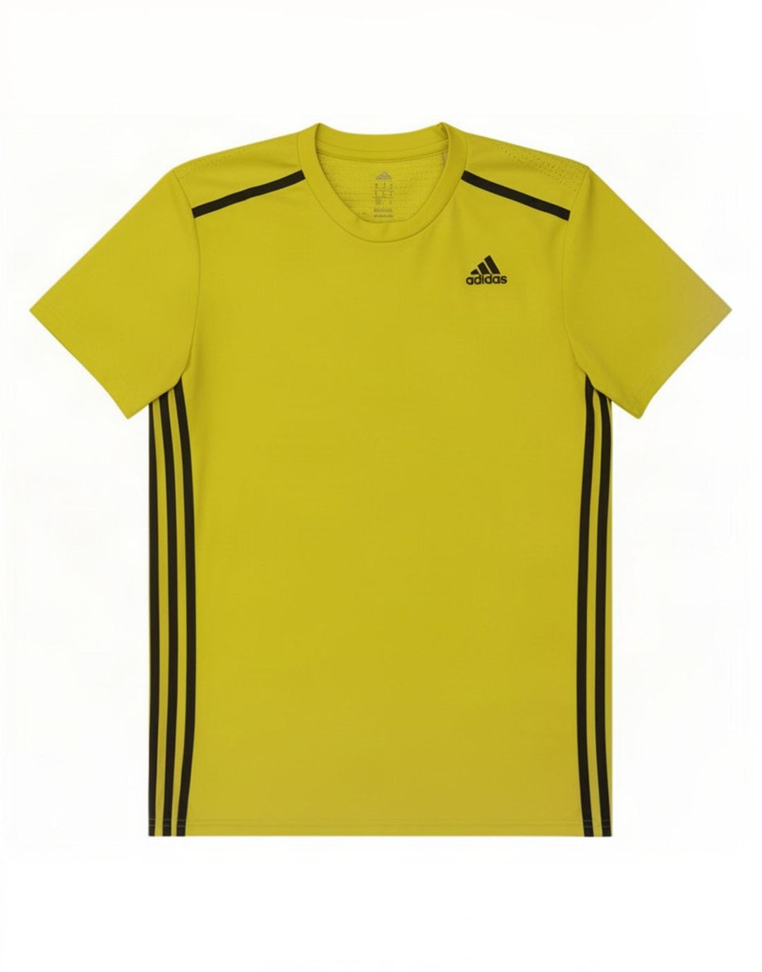 Adidas Herren Climacool T-Shirt Top Mittelgelbes Polyester
