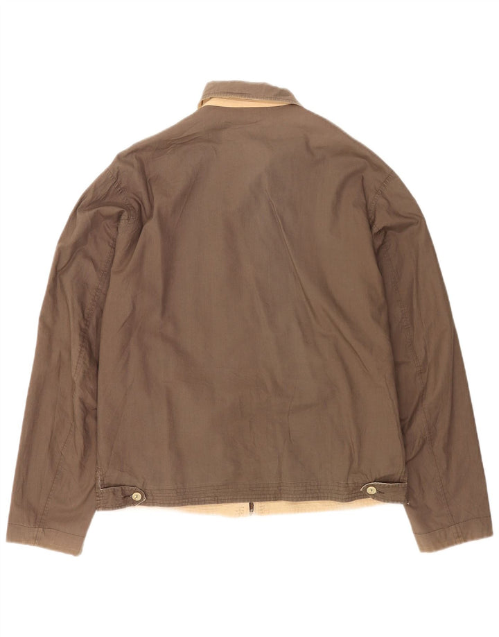 Ferre Herren Wendejacke UK 38 Mittelbeige Baumwolle