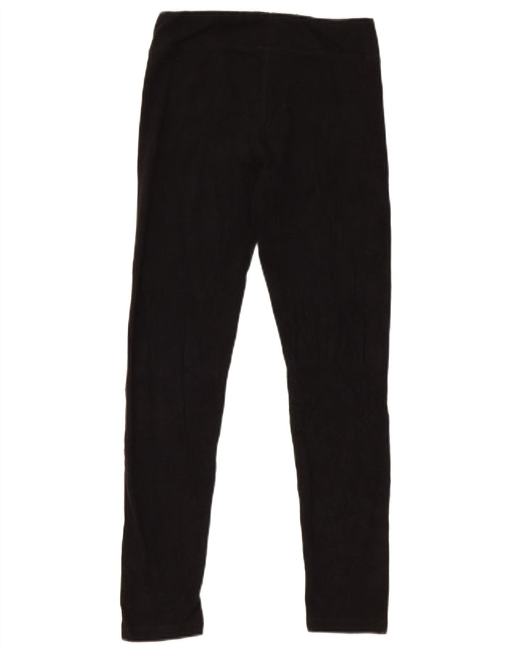 Champion Mädchen-Leggings mit Grafik, 9–10 Jahre, mittelgroß, schwarze Baumwolle