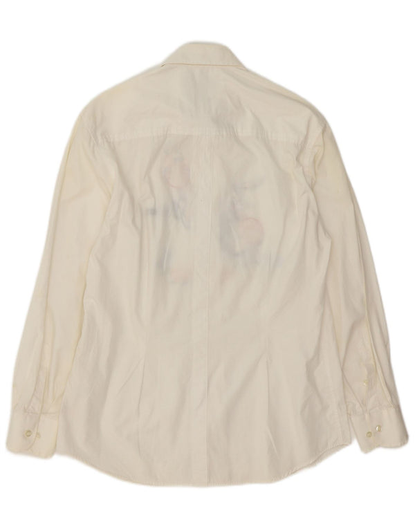 Emmanuel Schvili Damen Warner Bros Graphic Shirt IT 42 Medium White Floral
