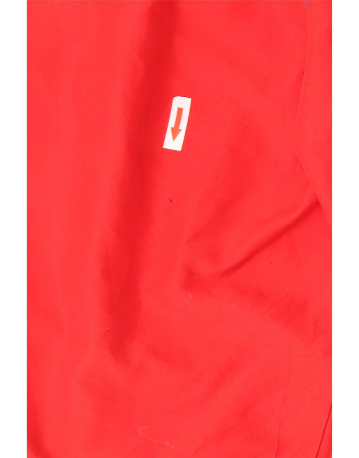 Maui and Sons Herren-Badeshorts XL, rotes Farbblock-Polyester